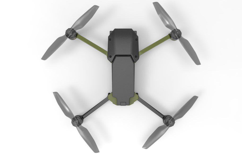 Fashion dji mavic clone 3d print